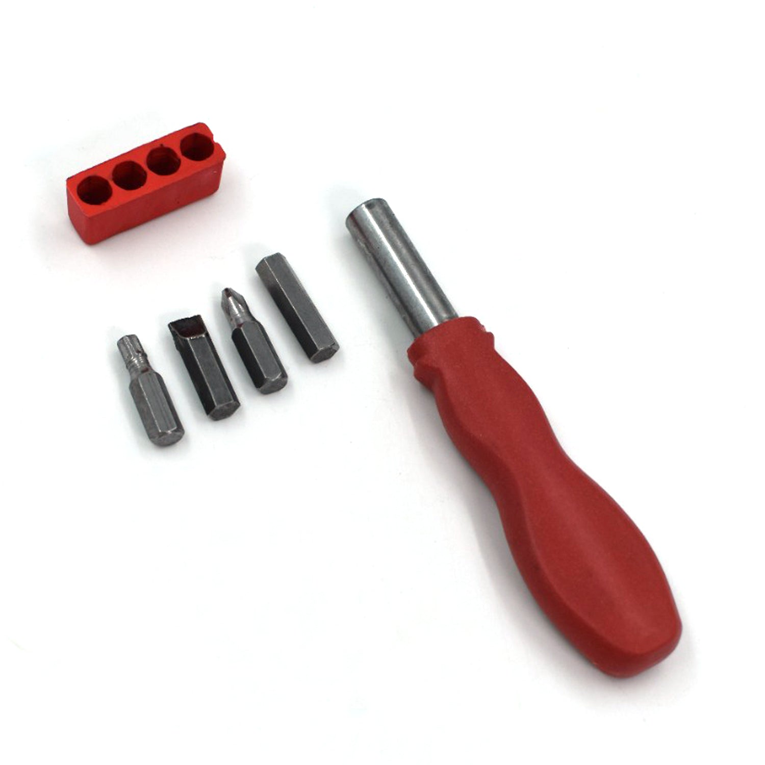 4PC HELPER TOOL SET USED WHILE DOING PLUMBING AND ELECTRICIAN REPAIRMENT IN ALL KINDS OF PLACES LIKE HOUSEHOLD AND OFFICIAL DEPARTMENTS ETC.