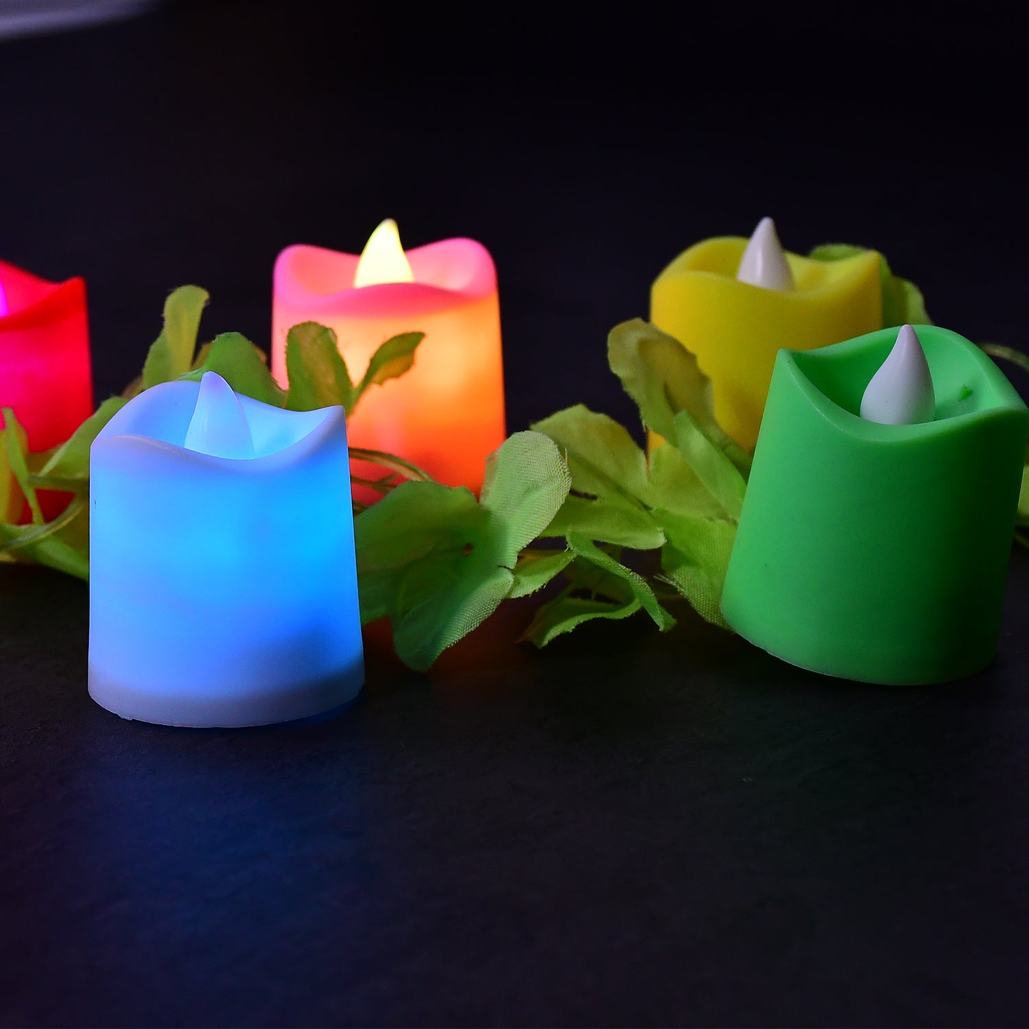 1PC FESTIVAL DECORATIVE - LED TEALIGHT CANDLES | BATTERY OPERATED CANDLE IDEAL FOR PARTY, Diwali