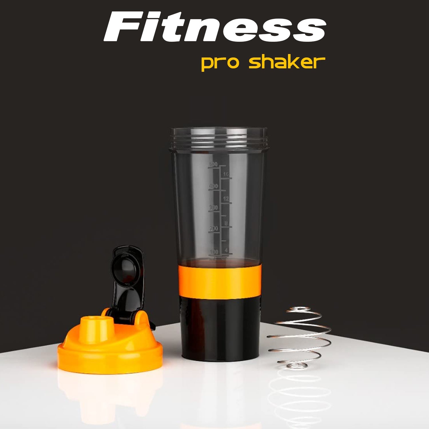Gym Shaker Bottle & shakers for Protein Shake (1 Pc)