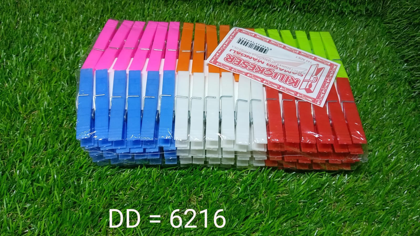 Multi Purpose Plastic Clothes Clips for Cloth Drying Clips (set of 144Pc)