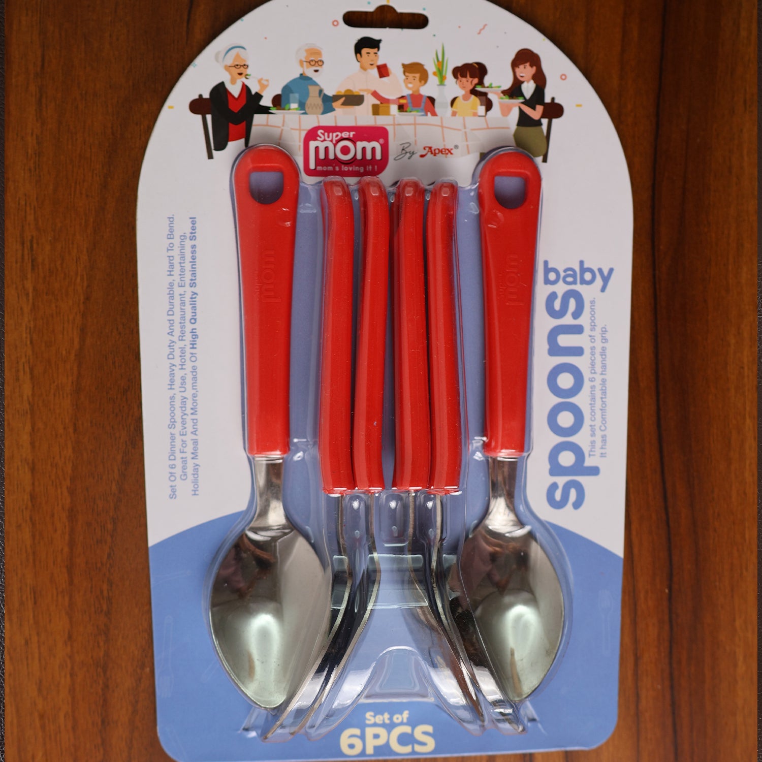 Supermom Baby Feeding Spoon (6 Pc Set)