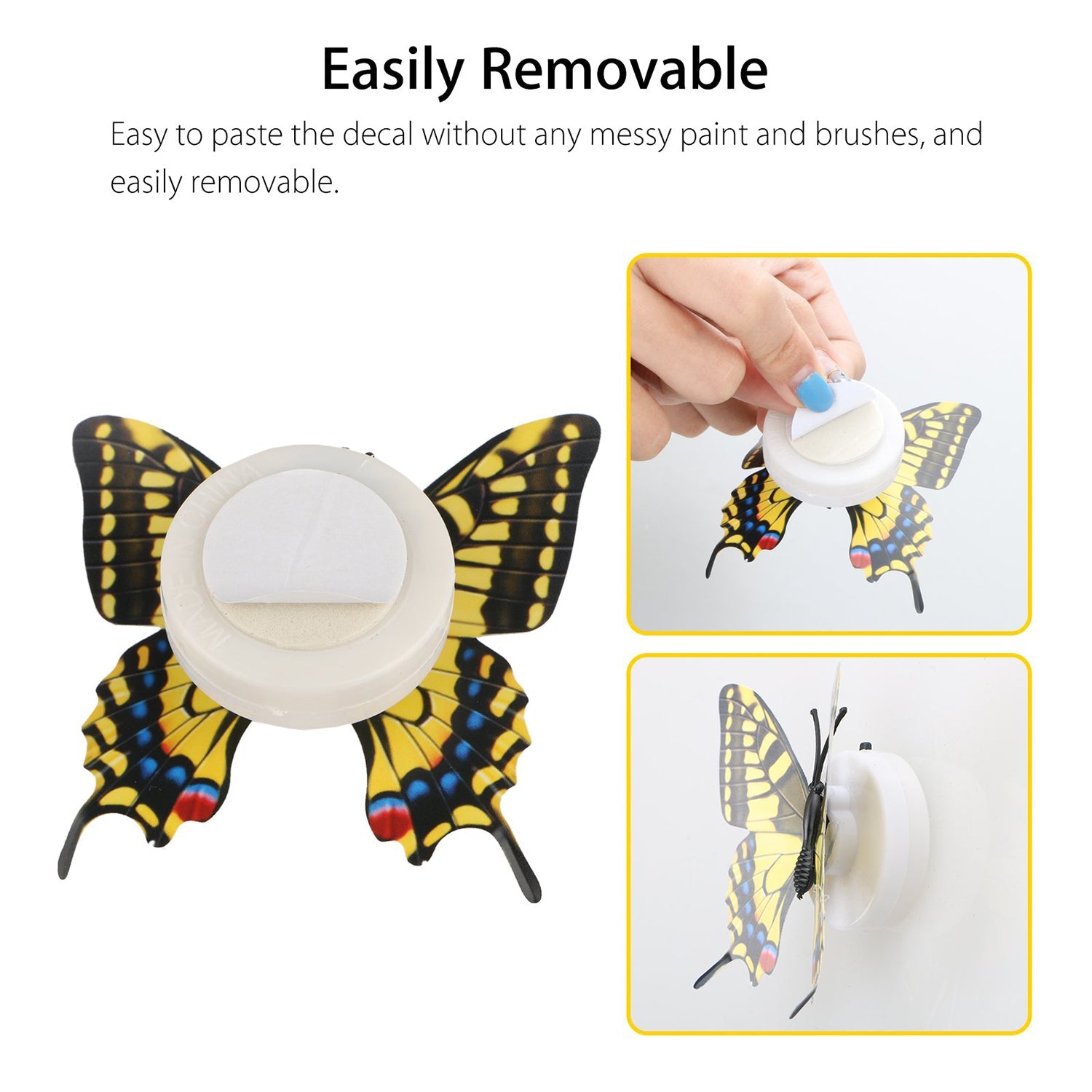 The Butterfly 3D Night Lamp Comes with 3D Illusion Design Suitable for Drawing Room, Lobby.