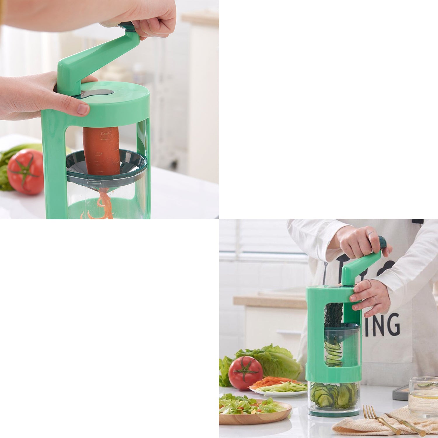 Spiral Cutter for Vegetable Spaghetti, Spirals And Julienne
