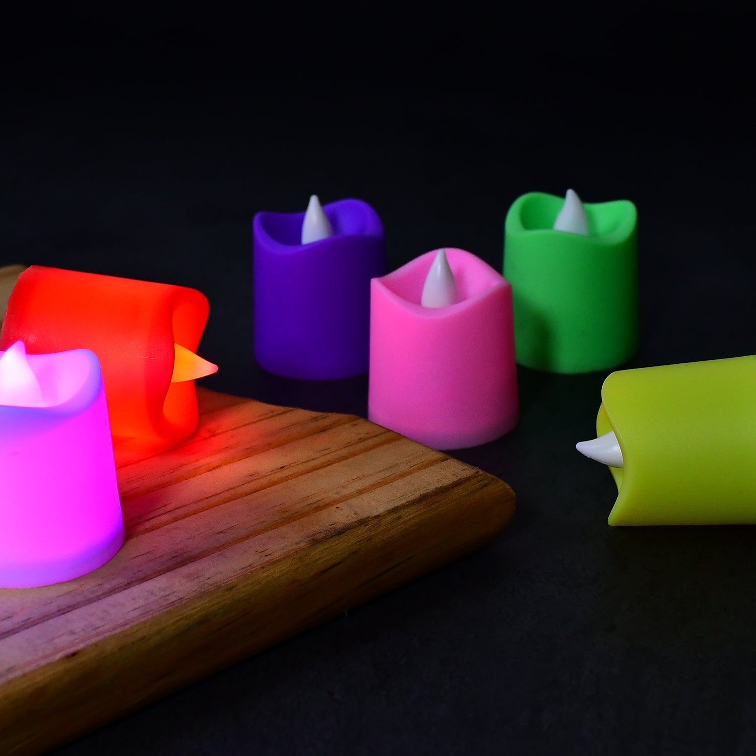 1PC FESTIVAL DECORATIVE - LED TEALIGHT CANDLES | BATTERY OPERATED CANDLE IDEAL FOR PARTY, Diwali