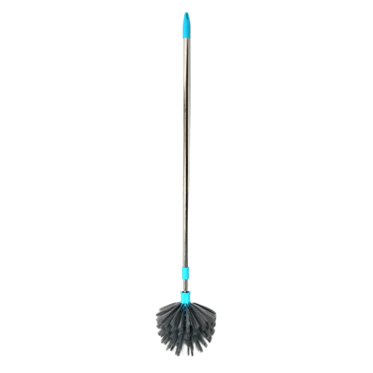 Extendable Stainless Steel Cobweb Brush for Ceiling, Lights, Fans & Home Dusting