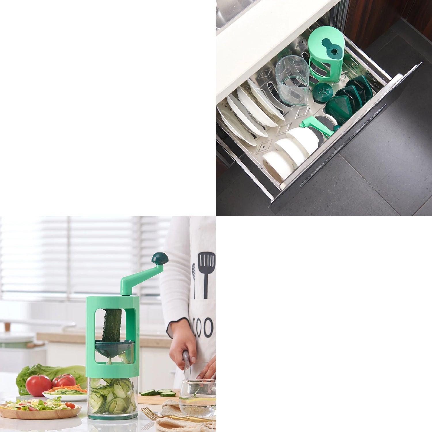 Spiral Cutter for Vegetable Spaghetti, Spirals And Julienne