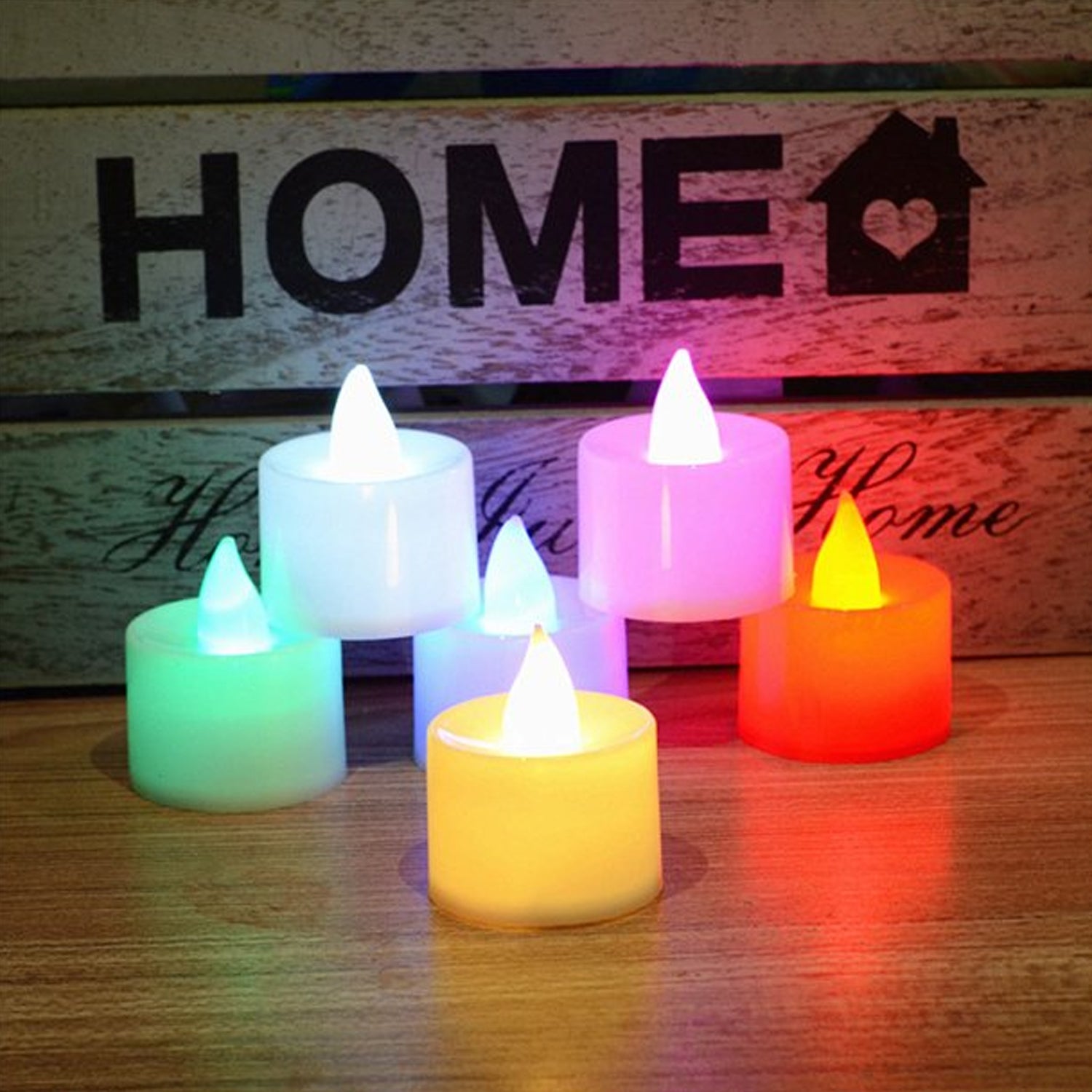 1PC FESTIVAL DECORATIVE - LED TEALIGHT CANDLES | BATTERY OPERATED CANDLE IDEAL FOR PARTY, Diwali