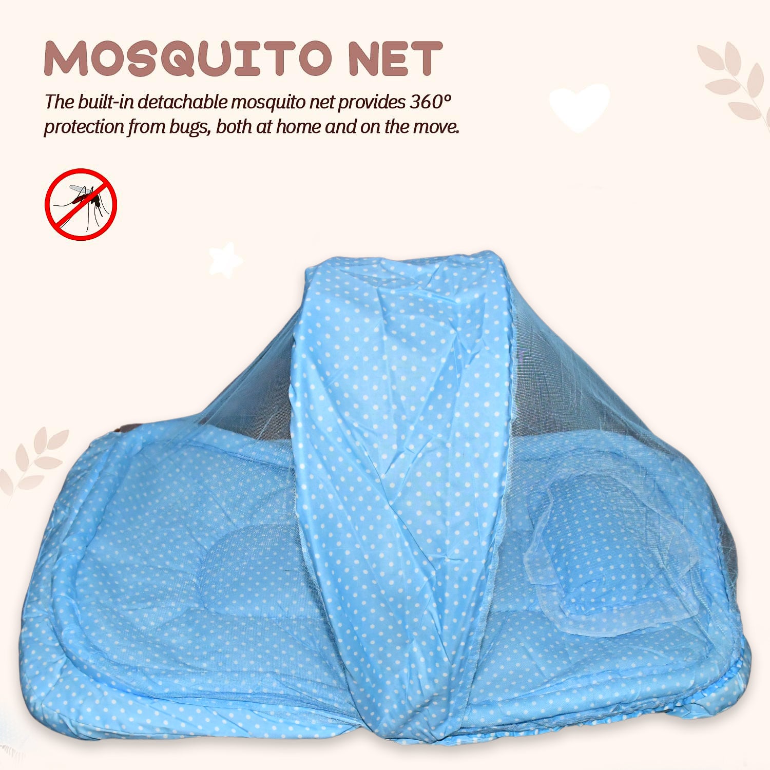 Multipurpose Baby Play Gym and Sleeping Mat (Mix Design / 1 Pc)