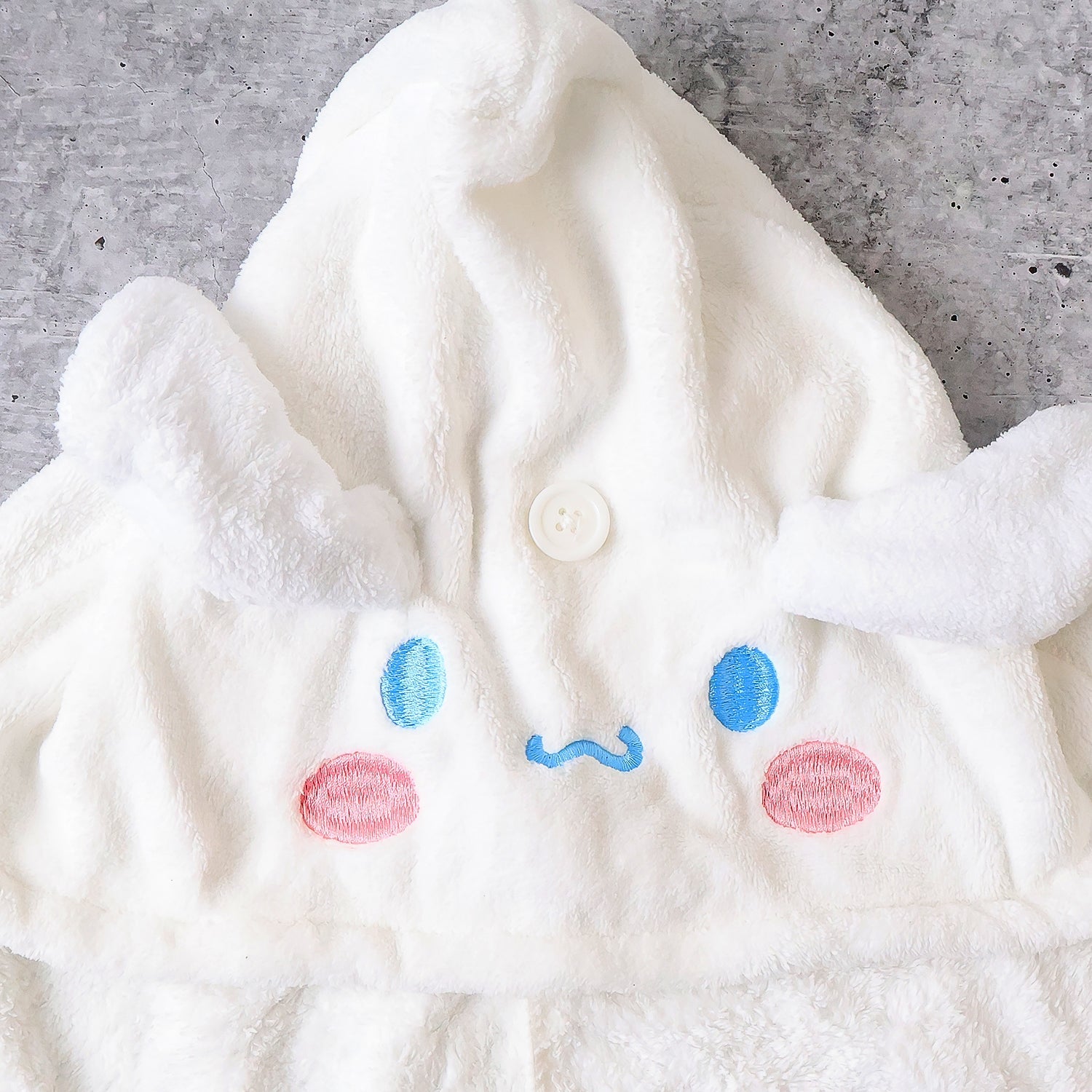 Premium Soft Microfiber Hair Drying Towel Wrap with Button (1 Pc)