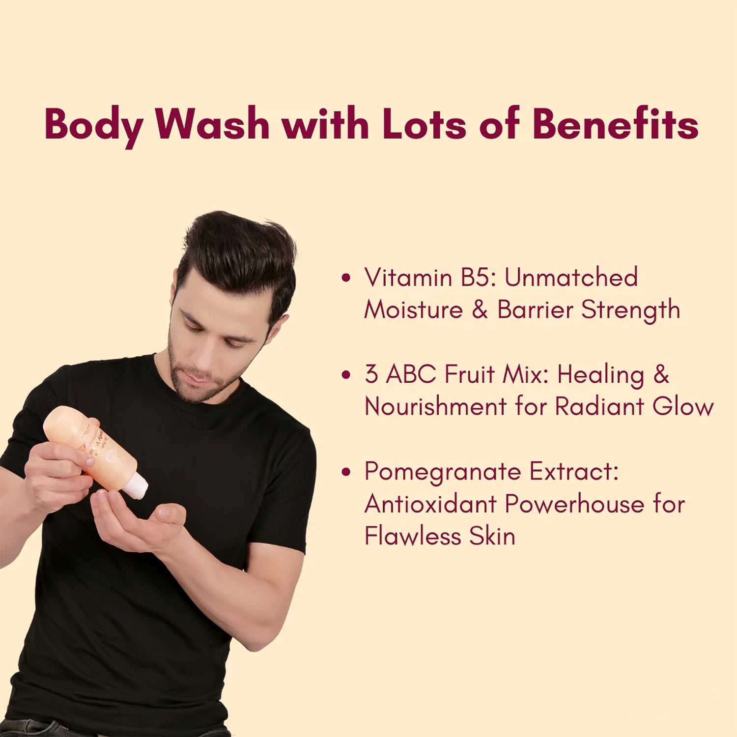 In'lief Nourishing & Hydrating Skin Replenishing Body Wash (250 ml)