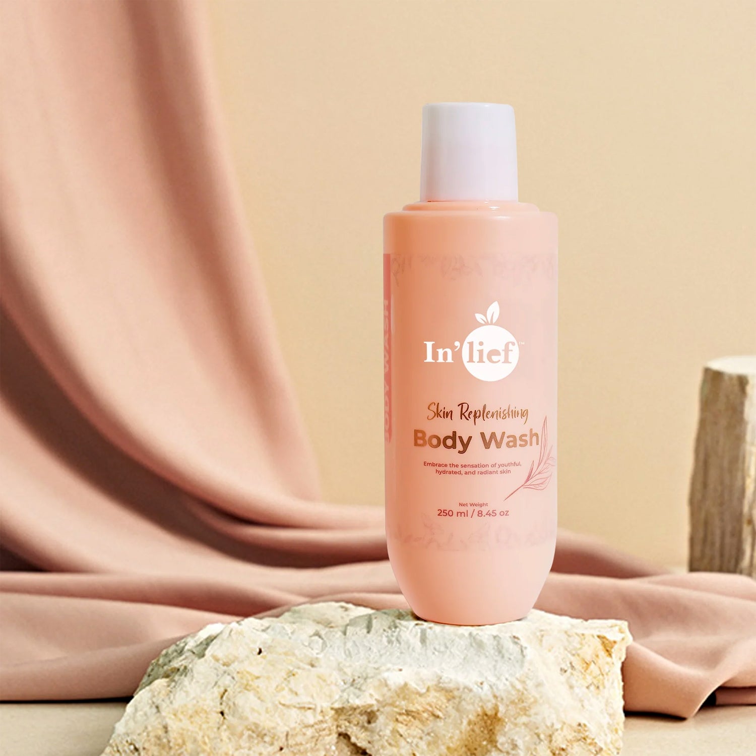 In'lief Nourishing & Hydrating Skin Replenishing Body Wash (250 ml)