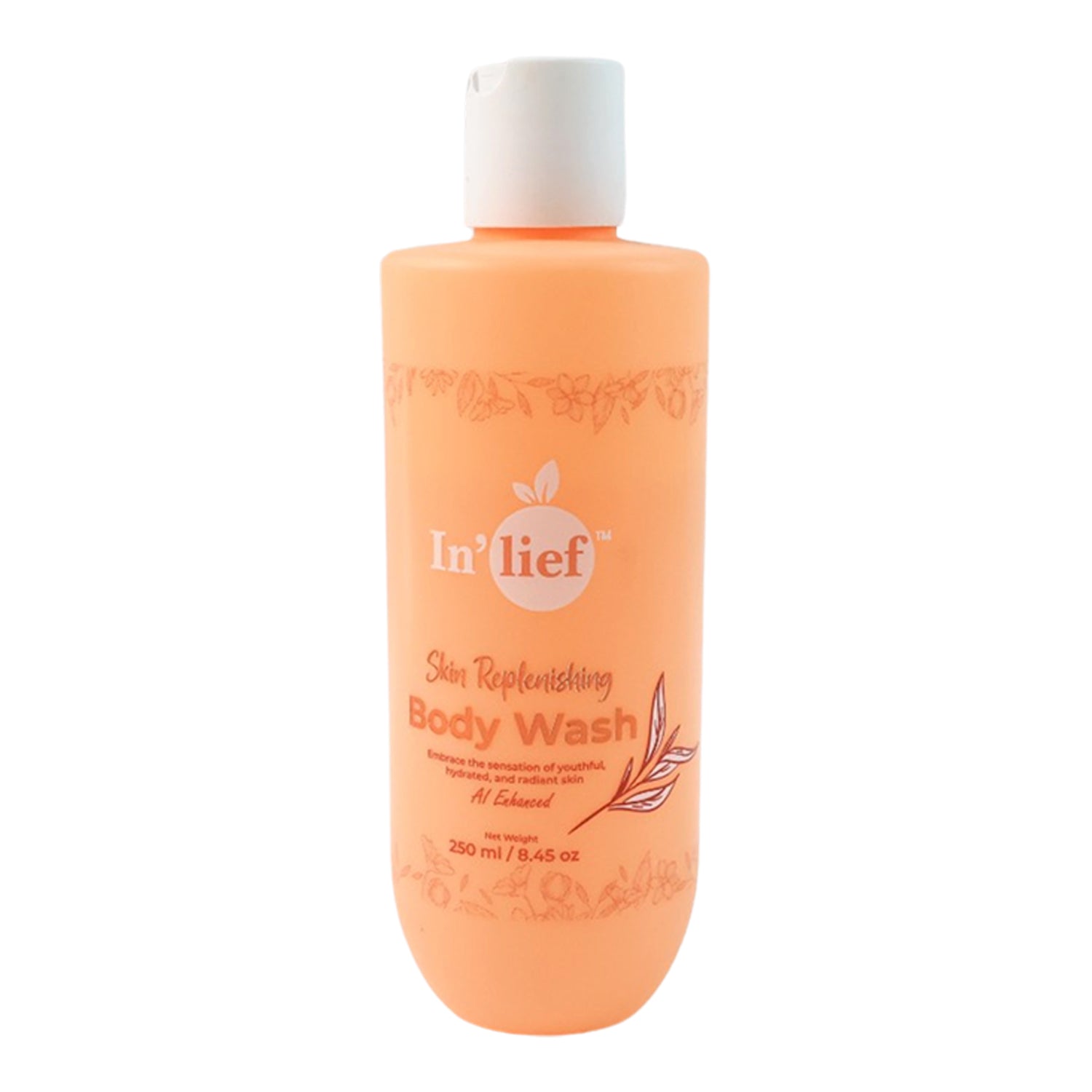 In'lief Nourishing & Hydrating Skin Replenishing Body Wash (250 ml)