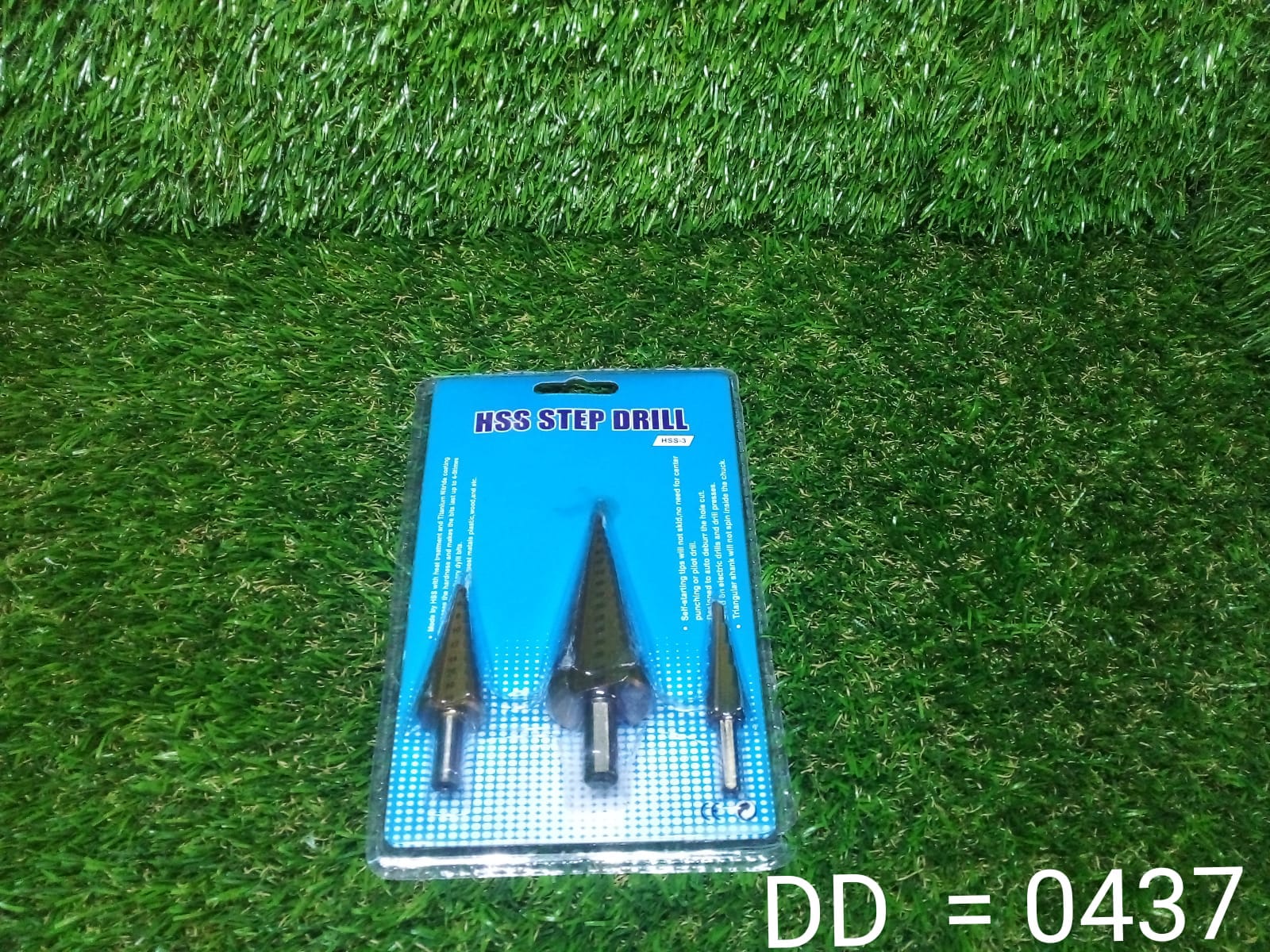 3X Large HSS Steel Step Cone Drill Titanium Bit Set Hole Cutter (4-32, 4-20, 4-12mm)