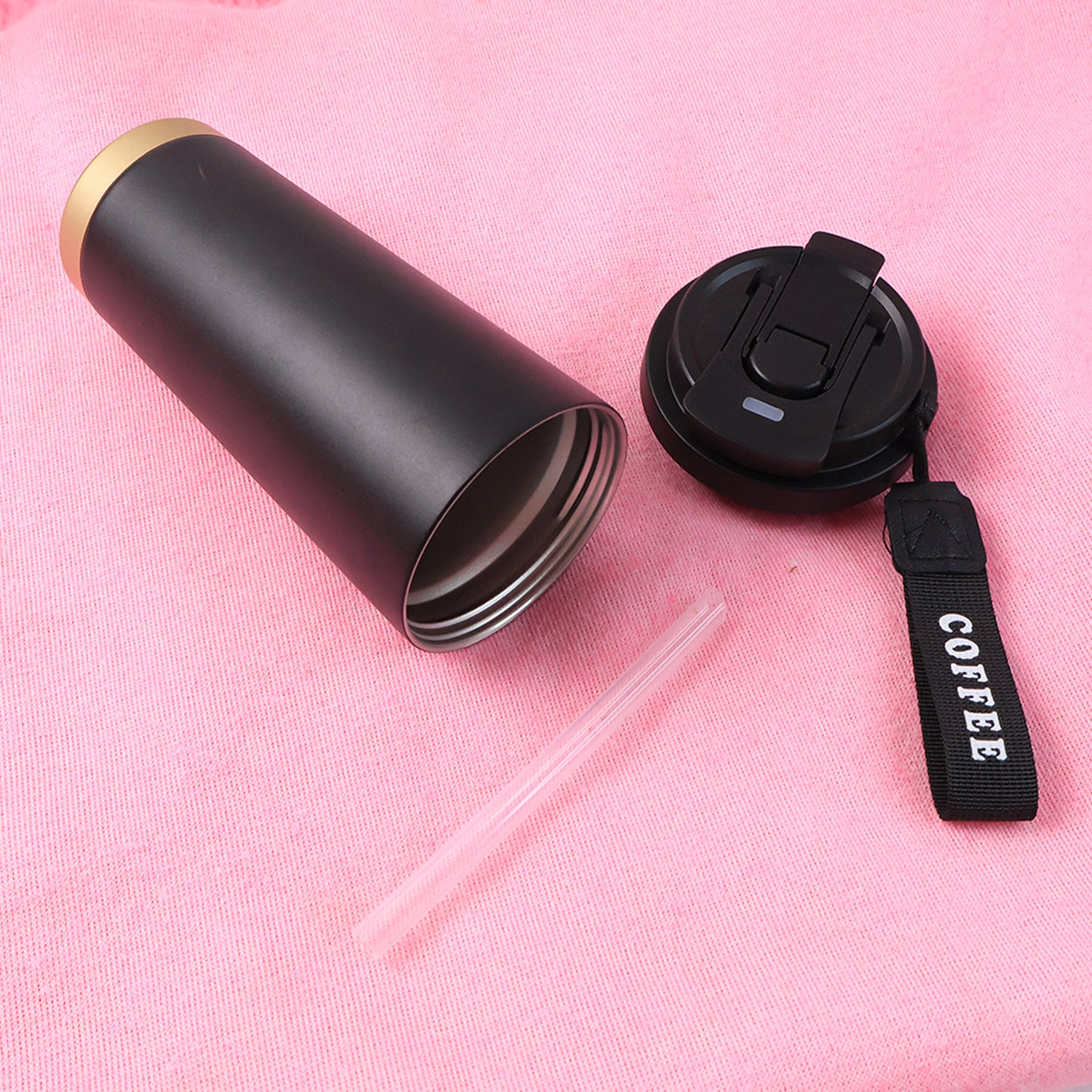 Premium Assorted Metal and Plastic Travel Mug Tumbler Cup, Tumbler (1 Pc / Mixed Design)