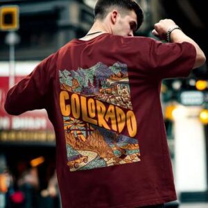 NOBERO Graphic Printed Oversized T-shirt