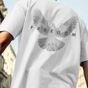 NOBERO Men Oversized Graphic Printed Cotton T-shirt