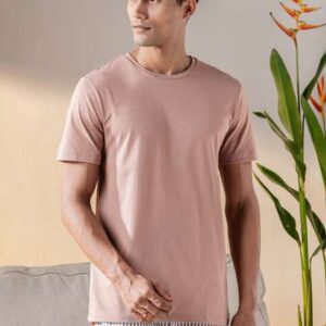 DAMENSCH Men Ultralight Basic Crew Pure Cotton Lounge T-Shirts