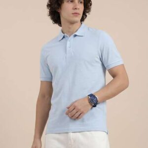 United Colors of Benetton Brand Logo Polo Collar T-shirt