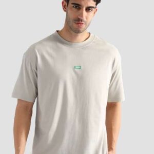 U.S. Polo Assn. Round Neck Pure Cotton Oversized Lounge T-Shirt