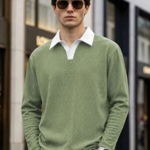 SZN Men Polo Collar T-shirt