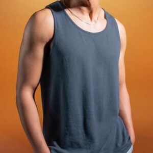 DAMENSCH Statement Waffle Premium Waffle Texture Colours by High IQ Dyes Tank Tops