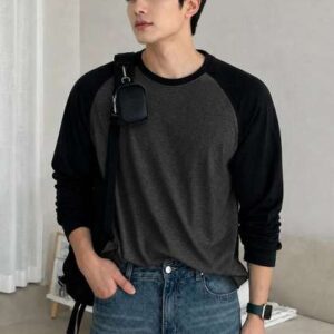 Imsa Moda Men Colourblocked T-shirt
