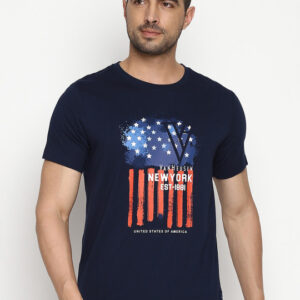 Van Heusen Innerwear Graphic Printed Lounge T-Shirt