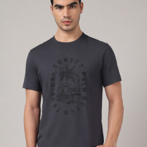 Van Heusen Innerwear Men Printed Lounge T-Shirt