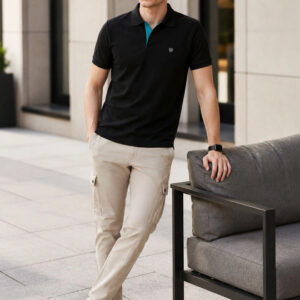 Lux Cozi Polo Collar Lounge Tshirts