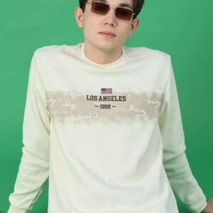 V-Mart Men Typography Printed T-shirt