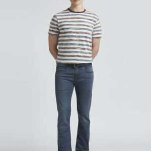 Pepe Jeans Men Striped Round Neck Cotton Slim Fit T-shirt