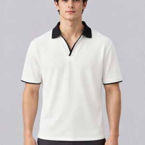 Moda Rapido Men Polo Collar T-shirt