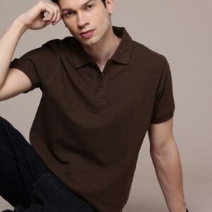 Moda Rapido Men Polo Collar T-shirt