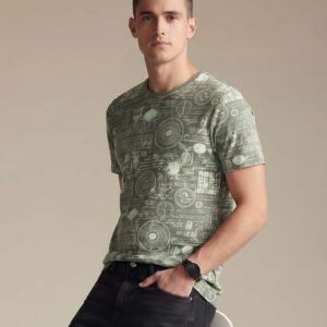 Being by Being Human Typography Printed Pure Cotton T-shirt