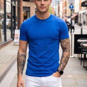 BAESD Men Slim Fit T-shirt