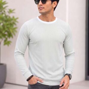 BAGHADBILLO Men Striped T-shirt