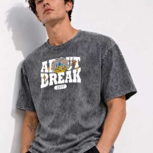 Roadster Men Typography Printed T-shirt