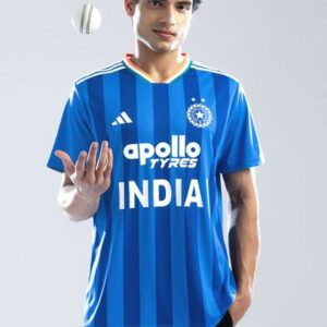ADIDAS Typography Printed India T20 International Cricket Fan Jersey