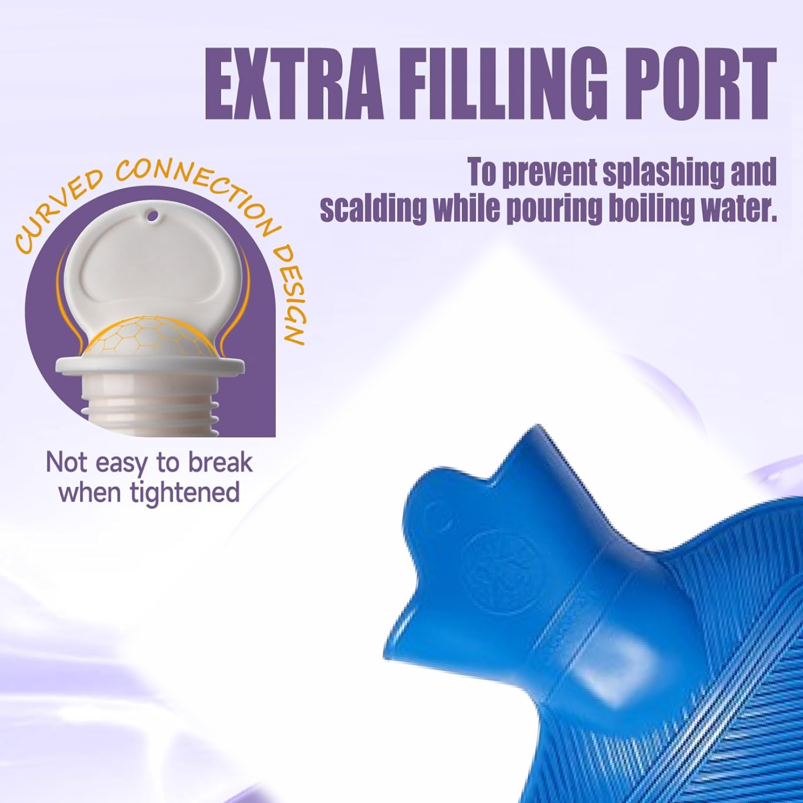 Rubber Hot Water Heating Bag for Pain Relief