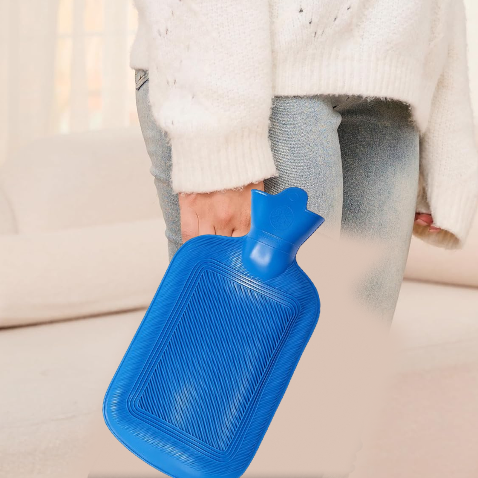 Rubber Hot Water Heating Bag for Pain Relief