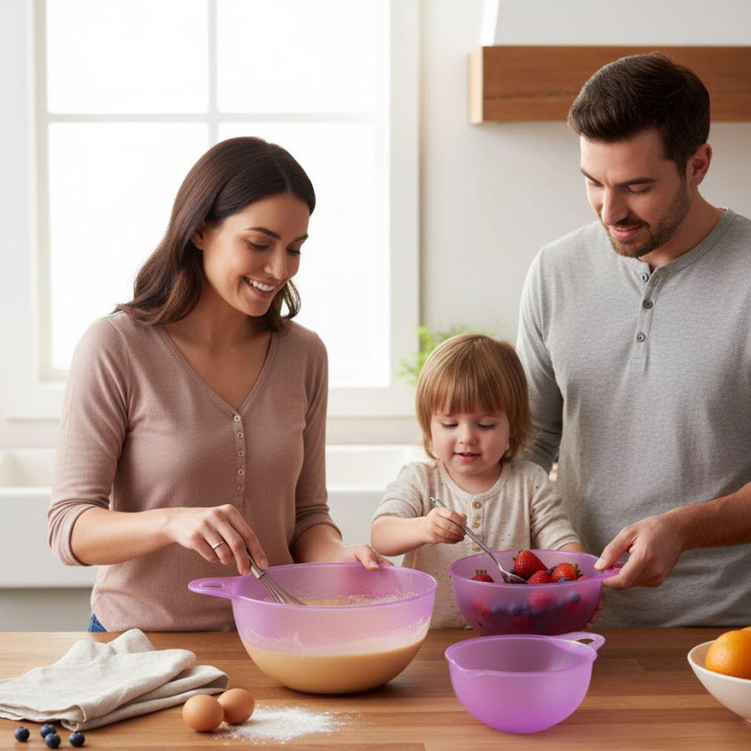 Apex Mix & Measure Prep Bowl Set – 3 Pieces