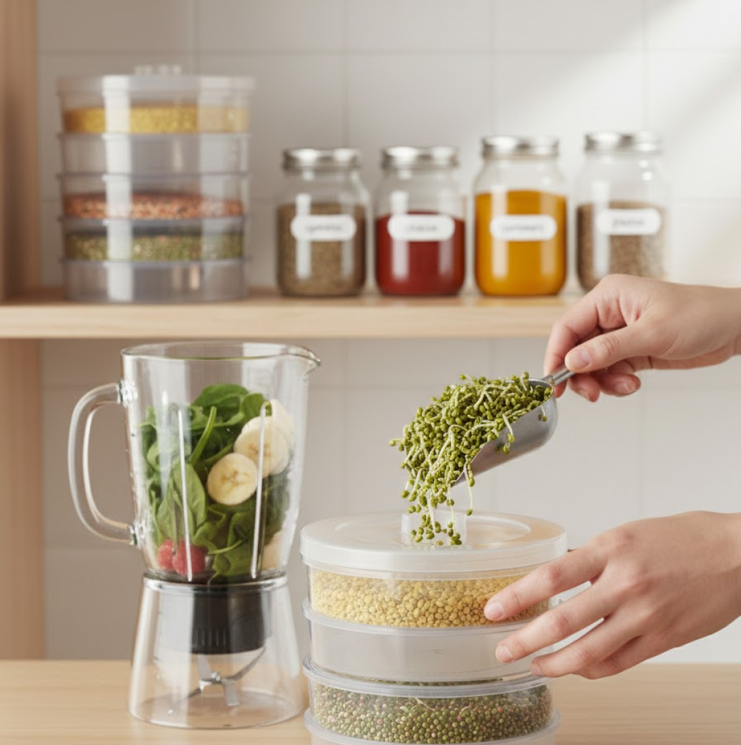 Sprout Maker 4 Layer for Household and Kitchen Use