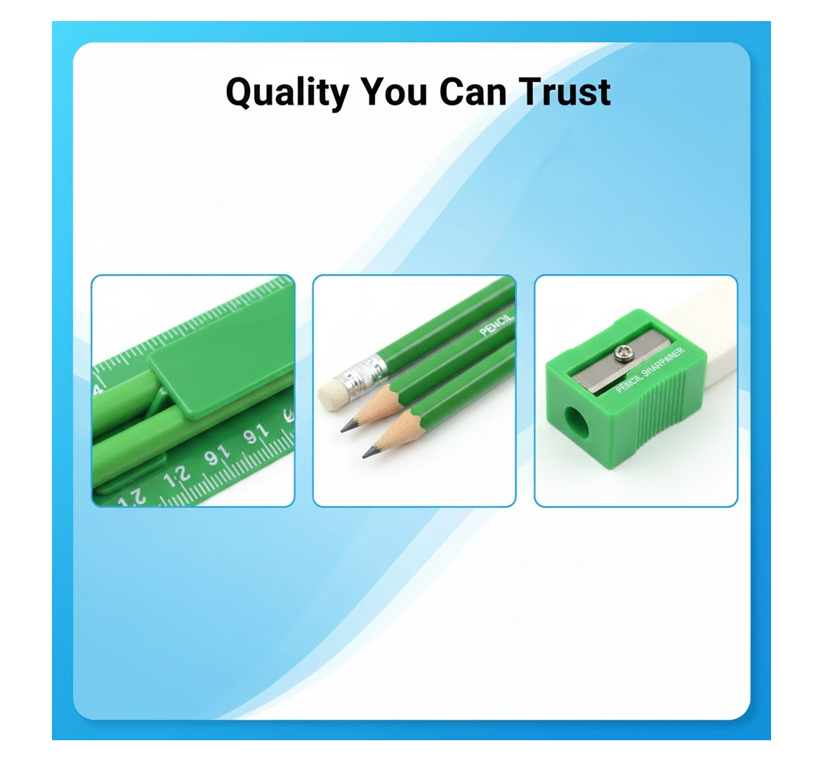 5-Piece School Supply Set: Essential School & Office Supplies