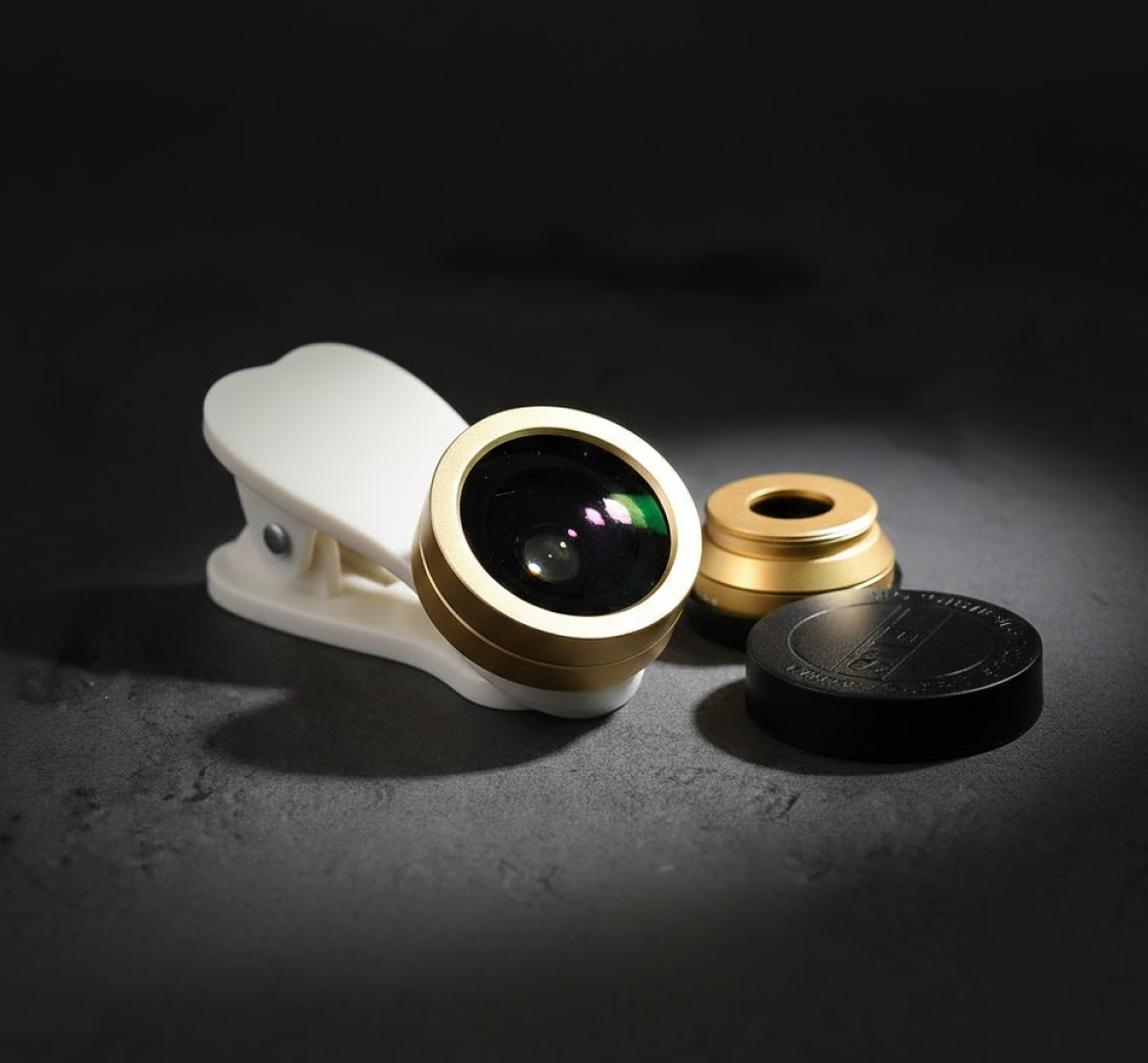 Universal Clip-On Mobile Camera Lens Kit (1 Set)