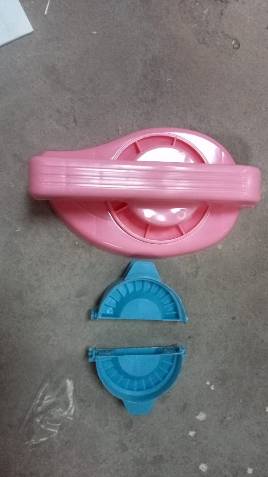 Puri Press & Dough Press Set Dumpling Dough Press ( 3 Pcs Set )