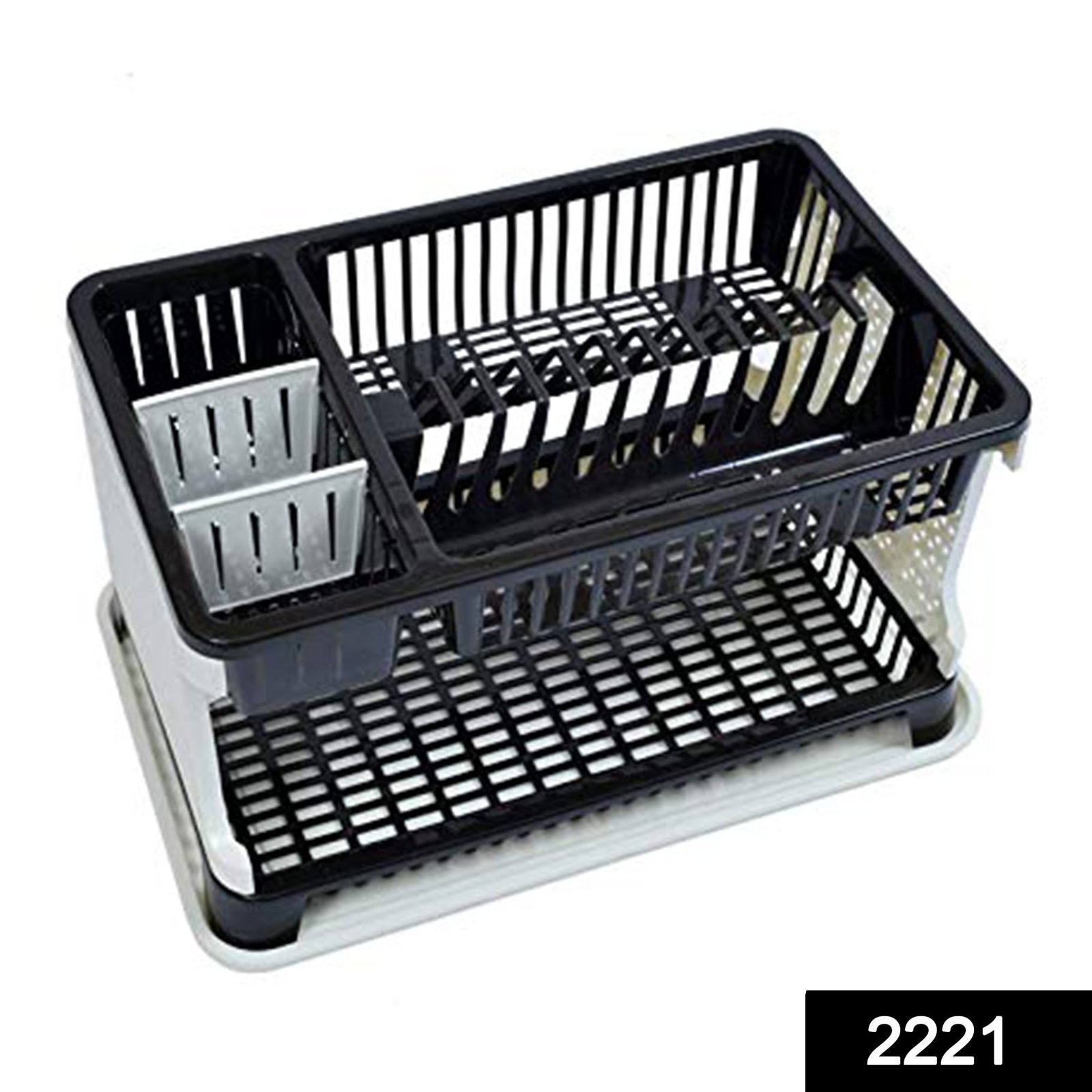 Kitchen Organizer Rack with Water Storing Tray / Dish Rack