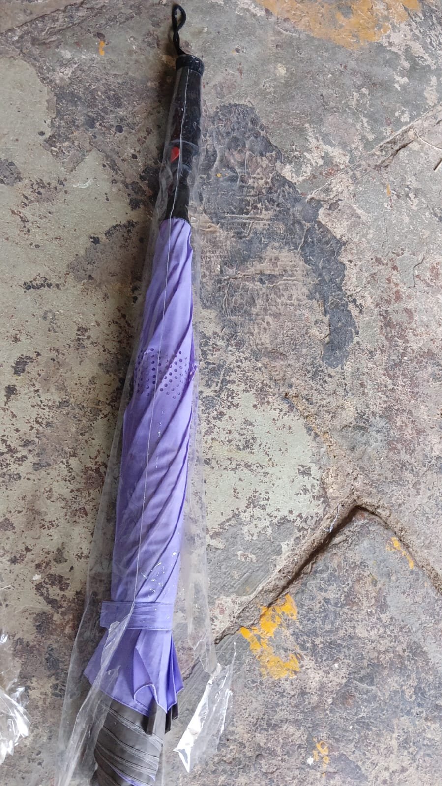 Windproof Compact Travel Umbrella – Reverse Folding Design (1 Pc)