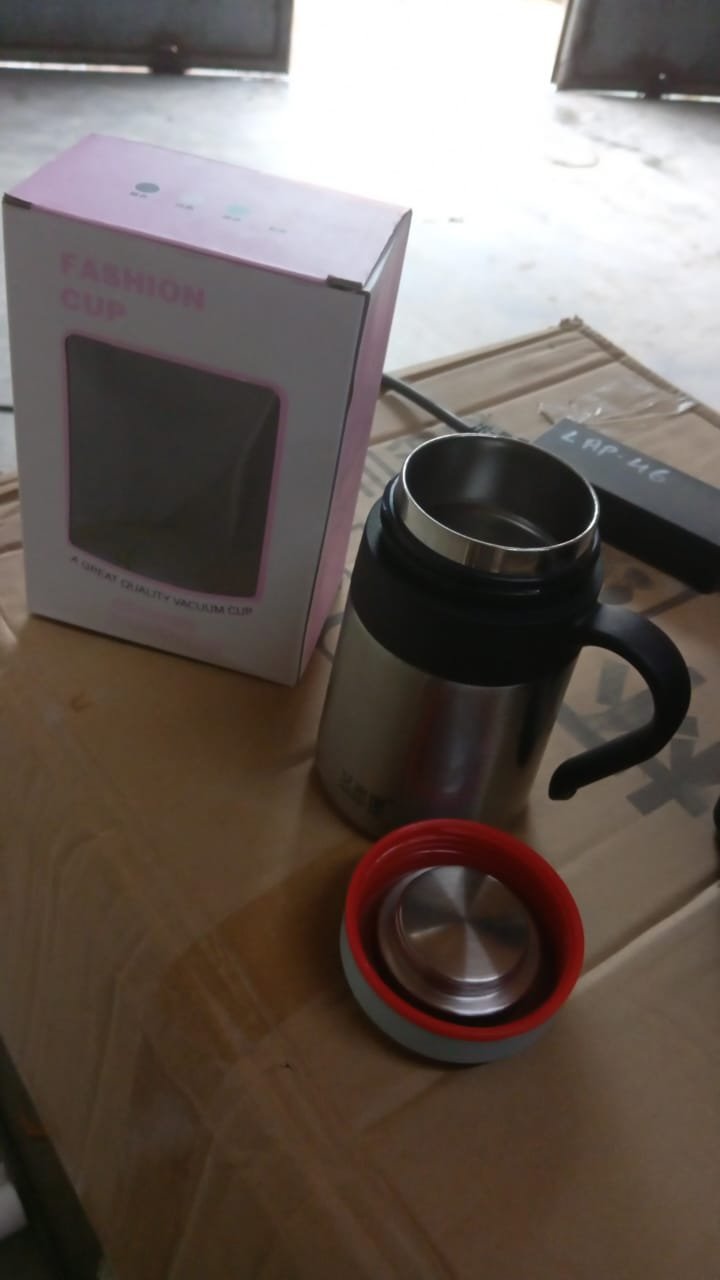 Stainless Steel Mug / Bottle Vacuum Insulated Cup Handle & Small Cup, (420 ML)