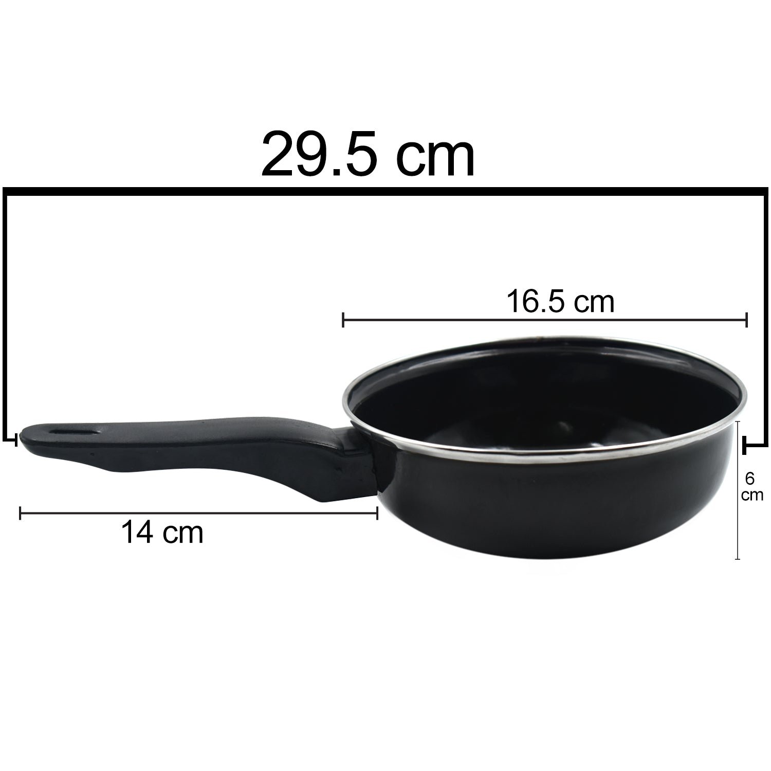 Non-Stick Gas Compatible Fry Pan Without Lid