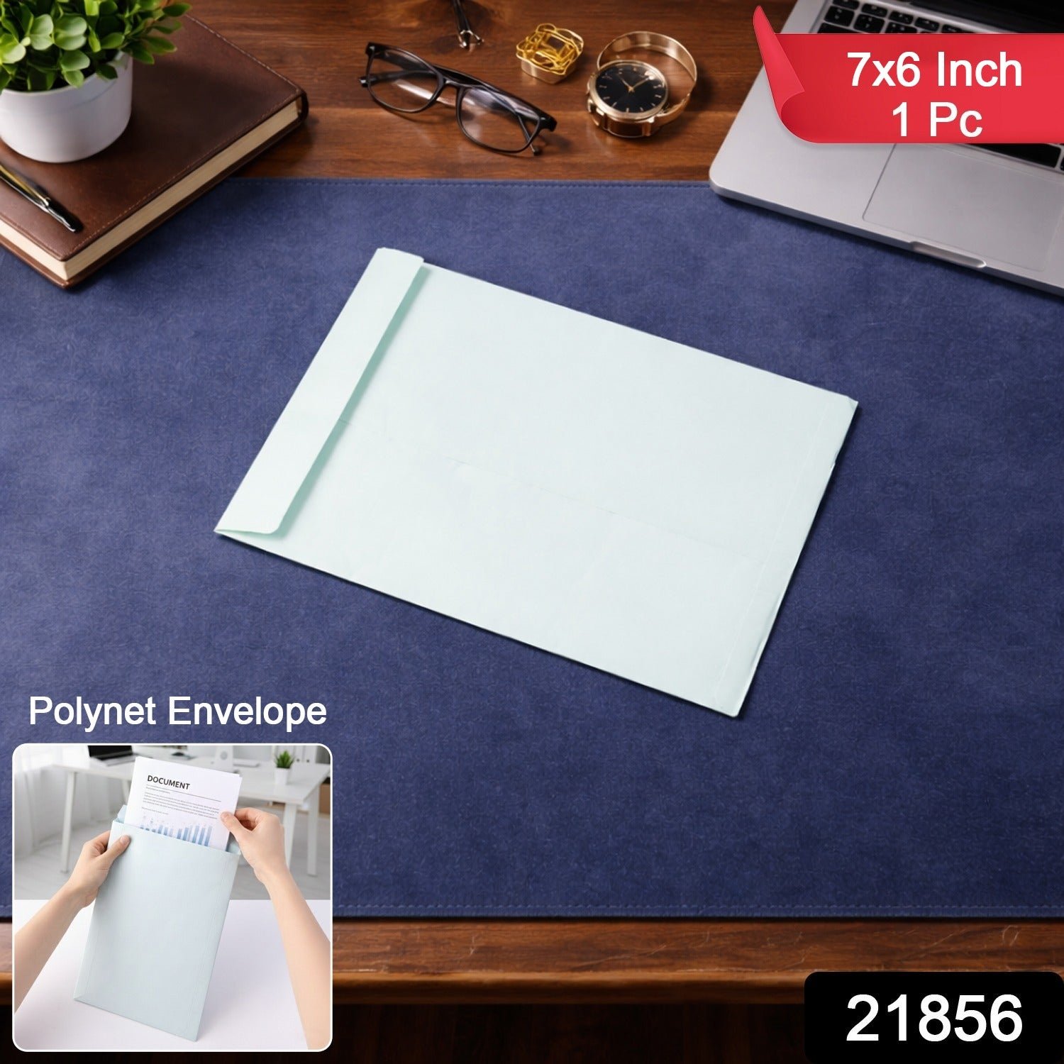 Polynet Premium Card Envelope (1 Pc, 18x15cm )